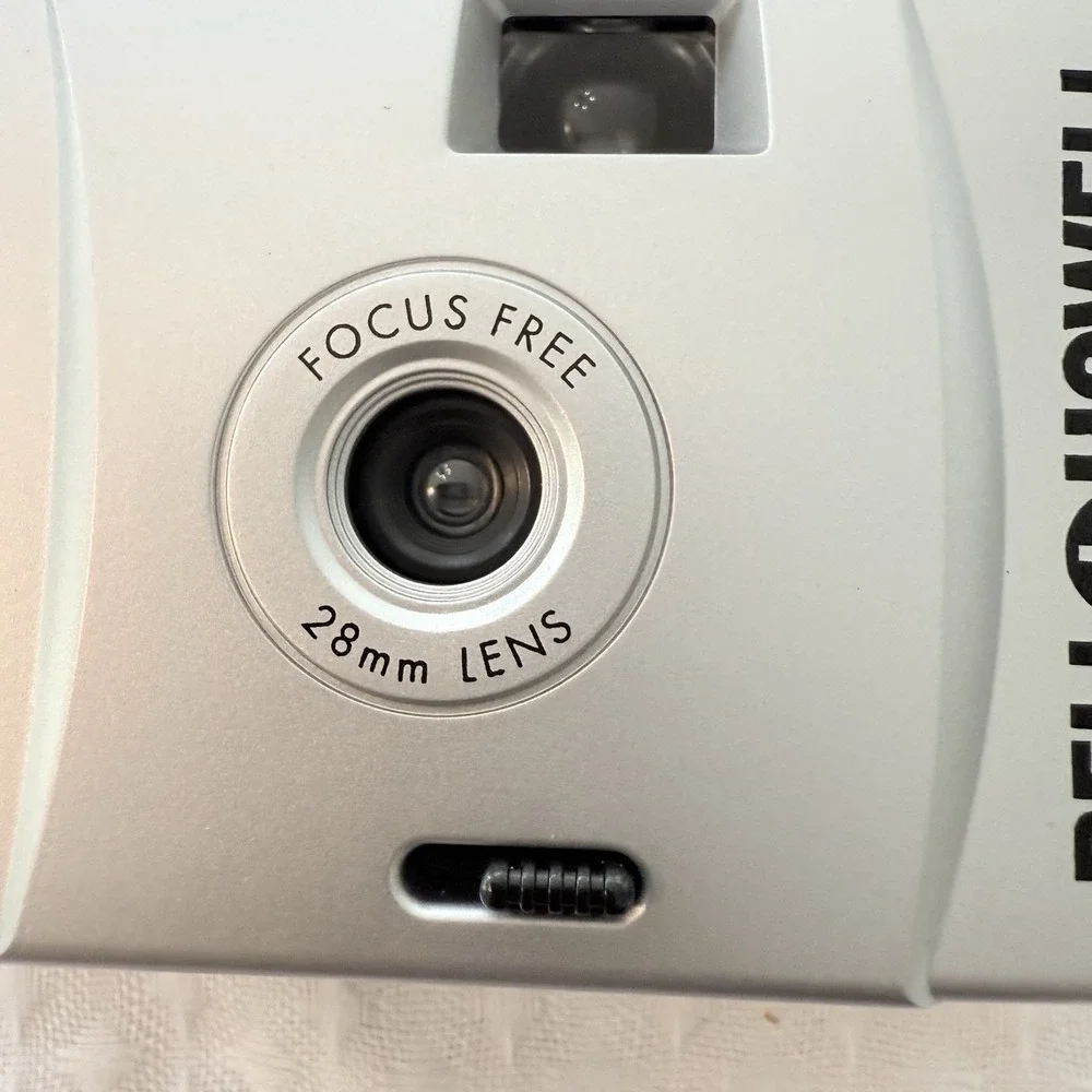 Vintage Bell And Howell Focus Free 28 mm Vintage Camera With Case Compact 35MM